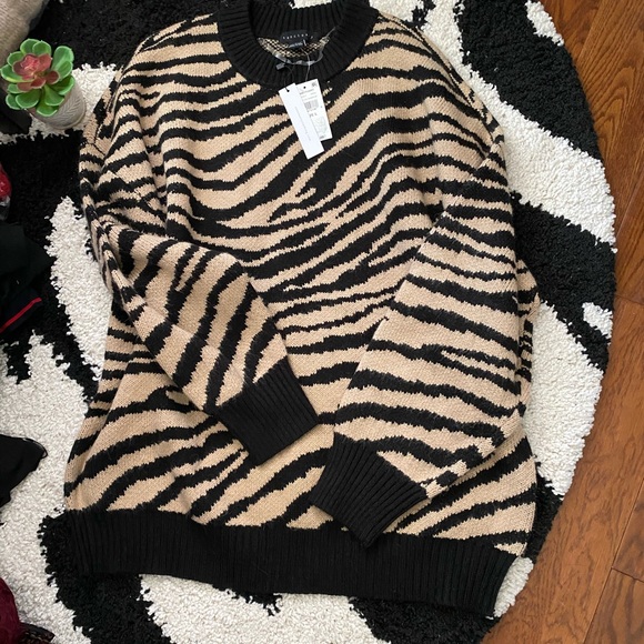 NWT Sanctuary Wild Kingdom Sweater Sz L - Picture 5 of 8